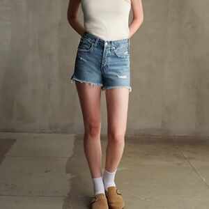 Edwin The Cai Cutoff Jean Shorts in Siren size 28 NWOT